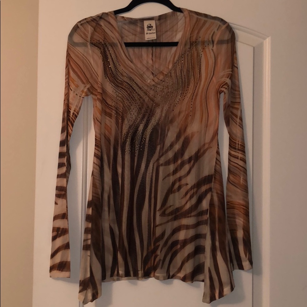 Leopard top